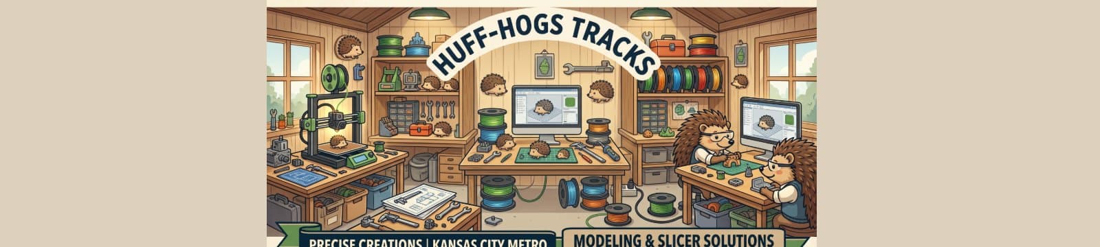 Huff-Hog 3D Prints cover