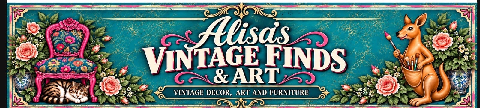 Alisa’s Vintage Finds & Art cover