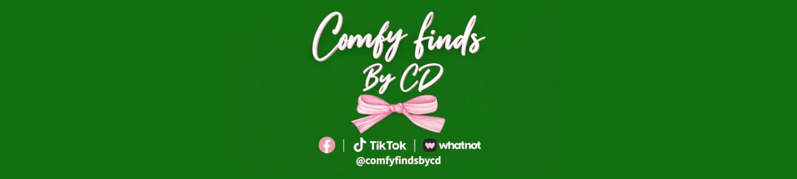 COMFY FINDS BY CD cover